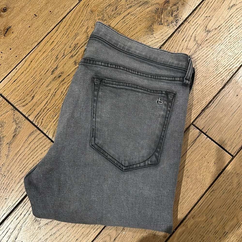Men’s Light Gray Rag and Bone Jean - Size 33, Fit 1, Extra Slim